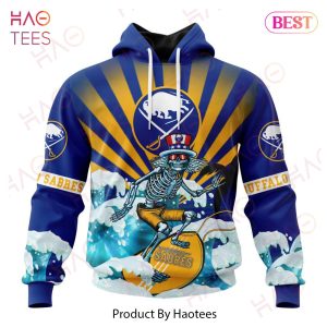 NHL Buffalo Sabres Specialized Kits For The Grateful Dead Hoodie