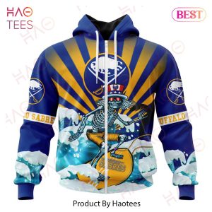NHL Buffalo Sabres Specialized Kits For The Grateful Dead Hoodie