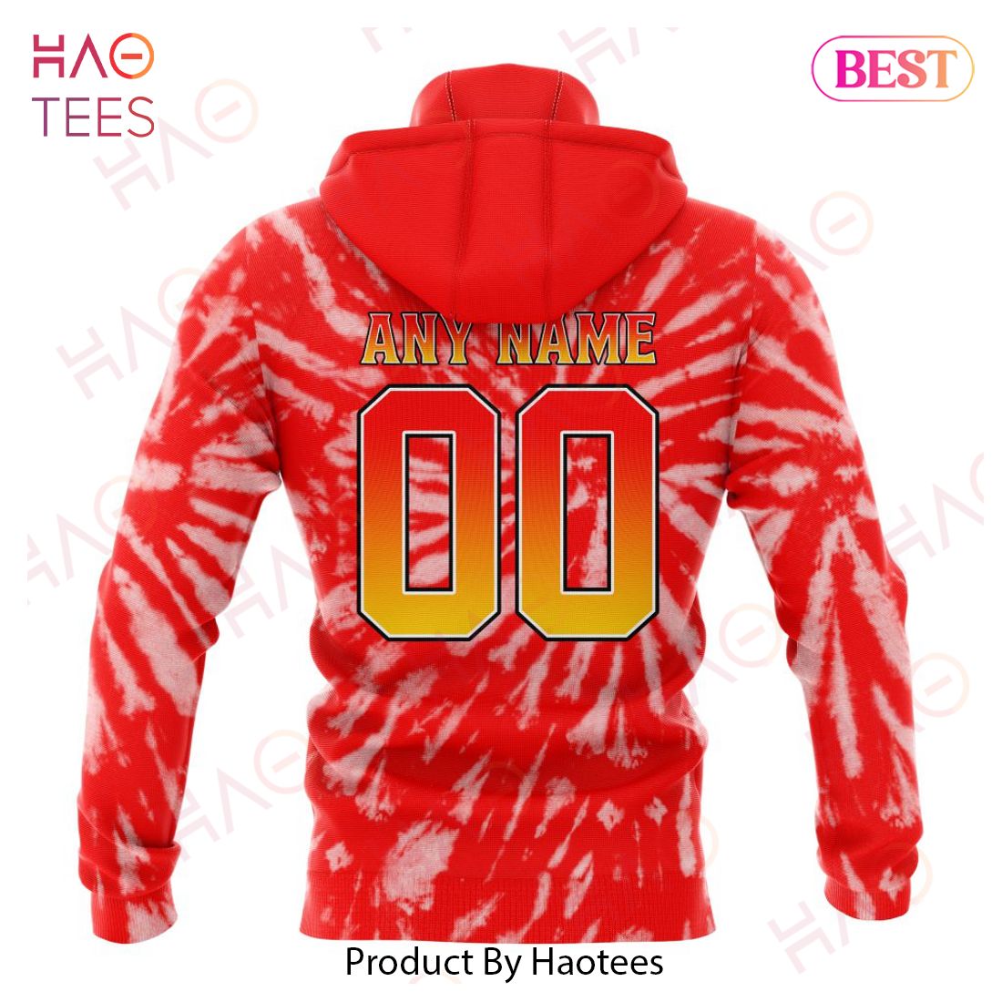 NHL Calgary Flames Special Retro Vintage Tie - Dye Hoodie NHL Calgary Flames Special Retro Vintage Tie - Dye Hoodie