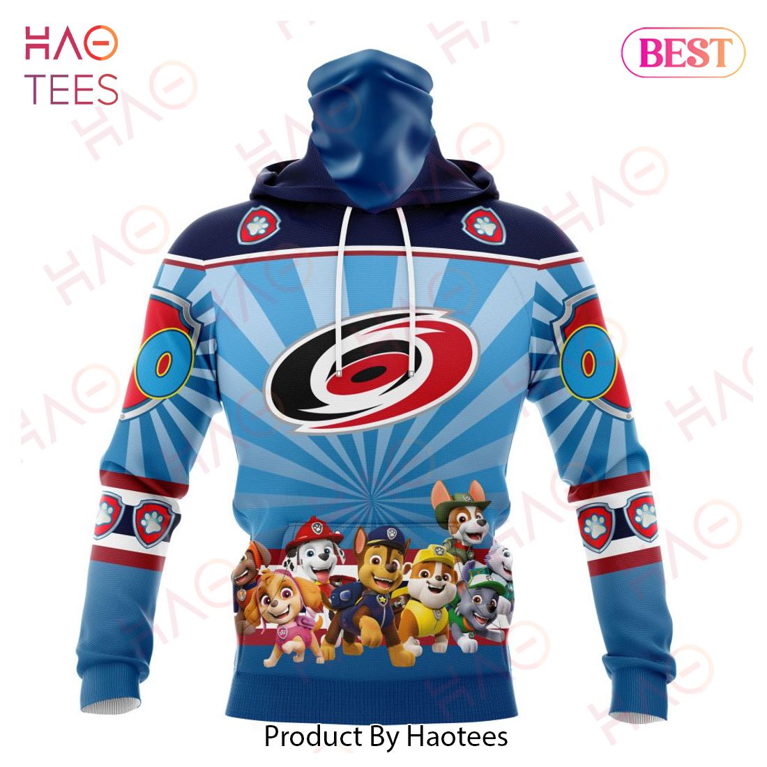 NHL Carolina Hurricanes Special Paw Patrol Kits Hoodie NHL Carolina Hurricanes Special Paw Patrol Kits Hoodie
