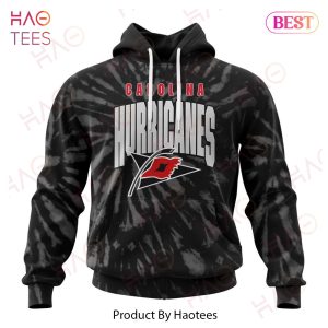 NHL Carolina Hurricanes Special Retro Vintage Tie – Dye Hoodie