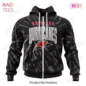 NHL Carolina Hurricanes Special Retro Vintage Tie – Dye Hoodie