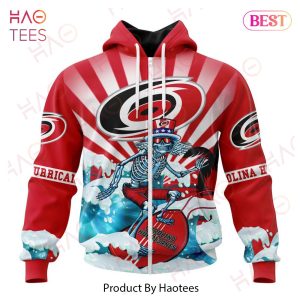 NHL Carolina Hurricanes Specialized Kits For The Grateful Dead Hoodie