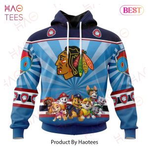 NHL Chicago Blackhawks Special Paw Patrol Kits Hoodie