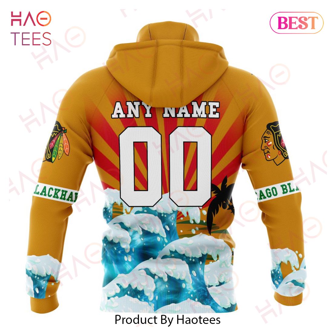 NHL Chicago BlackHawks Specialized Kits For The Grateful Dead Hoodie NHL Chicago BlackHawks Specialized Kits For The Grateful Dead Hoodie