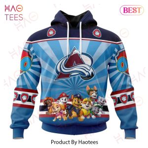 NHL Colorado Avalanche Special Paw Patrol Kits Hoodie