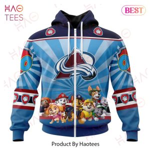 NHL Colorado Avalanche Special Paw Patrol Kits Hoodie