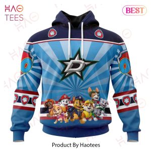 NHL Dallas Stars Special Paw Patrol Kits Hoodie