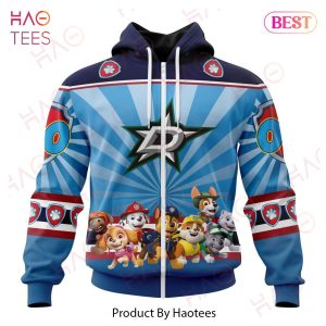NHL Dallas Stars Special Paw Patrol Kits Hoodie