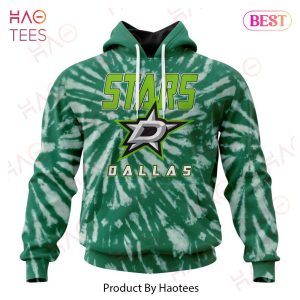 NHL Dallas Stars Special Retro Vintage Tie – Dye Hoodie