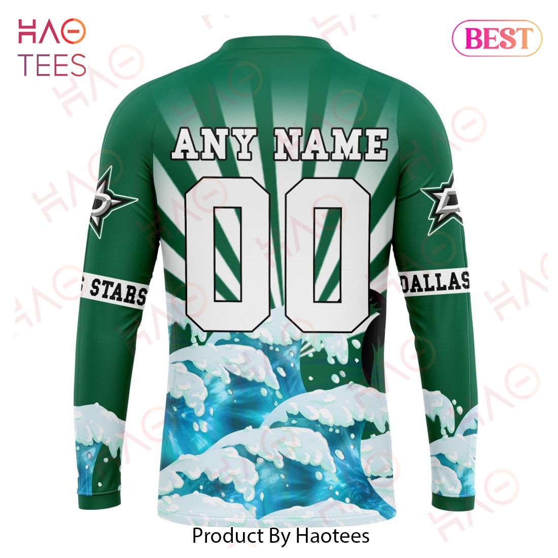 NHL Dallas Stars Specialized Kits For The Grateful Dead Hoodie NHL Dallas Stars Specialized Kits For The Grateful Dead Hoodie