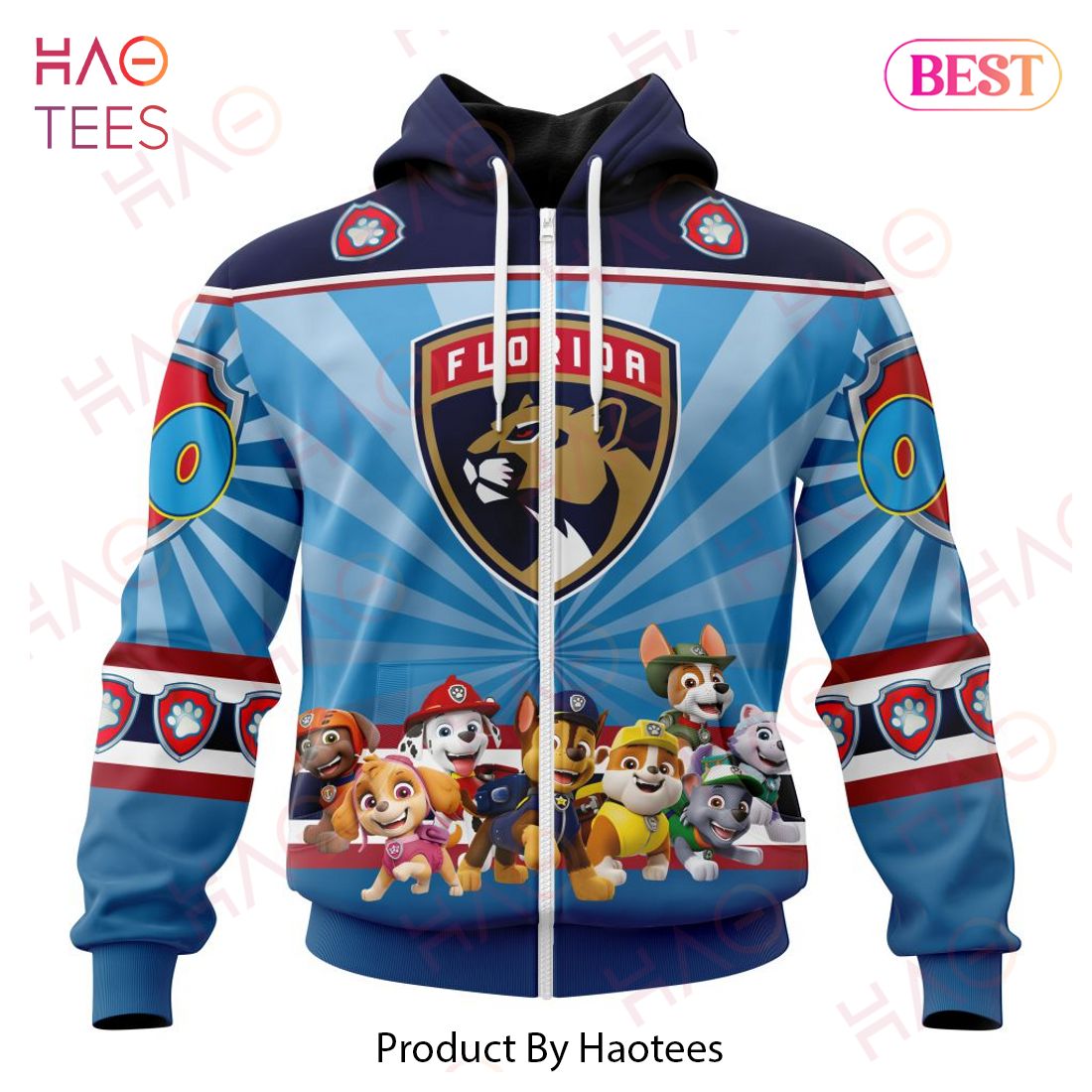 NHL Florida Panthers Special Paw Patrol Kits Hoodie NHL Florida Panthers Special Paw Patrol Kits Hoodie