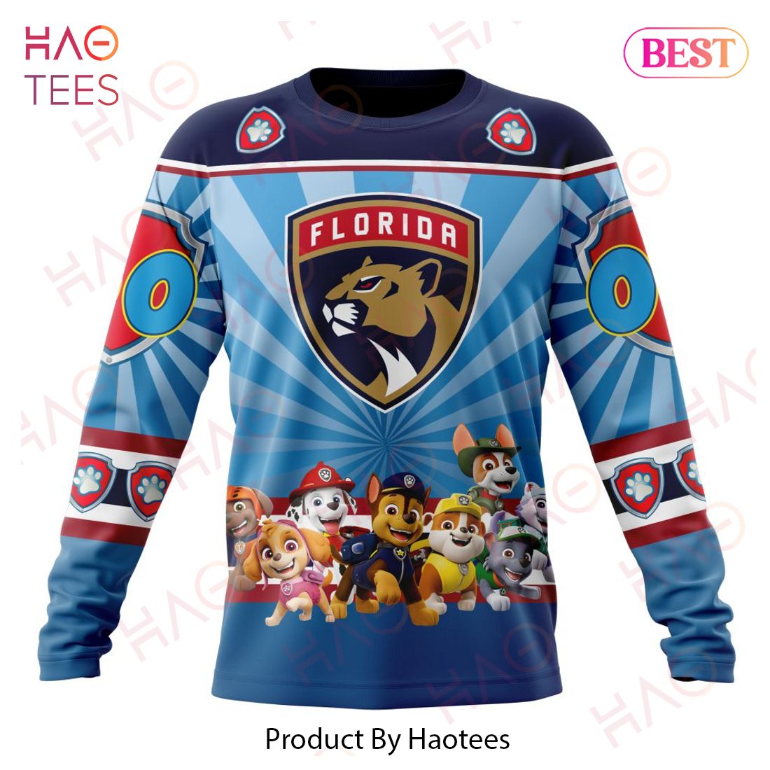 NHL Florida Panthers Special Paw Patrol Kits Hoodie NHL Florida Panthers Special Paw Patrol Kits Hoodie