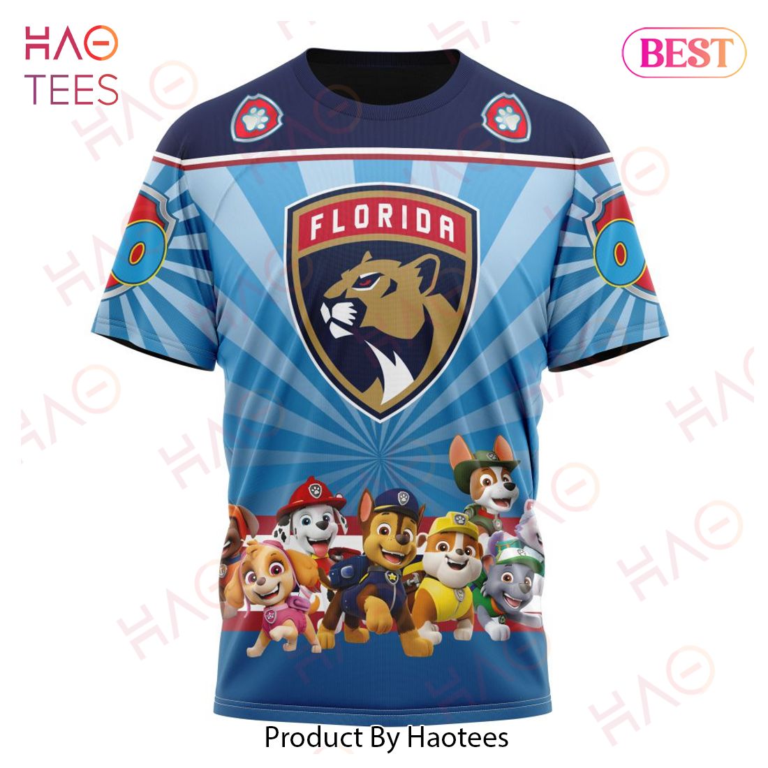 NHL Florida Panthers Special Paw Patrol Kits Hoodie NHL Florida Panthers Special Paw Patrol Kits Hoodie