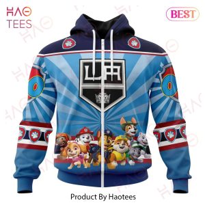 NHL Los Angeles Kings Special Paw Patrol Kits Hoodie