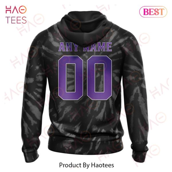 NHL Los Angeles Kings Special Retro Vintage Tie – Dye Hoodie