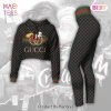 Gucci Luxury Brand Crop Hoodie And Legging Limited Edition