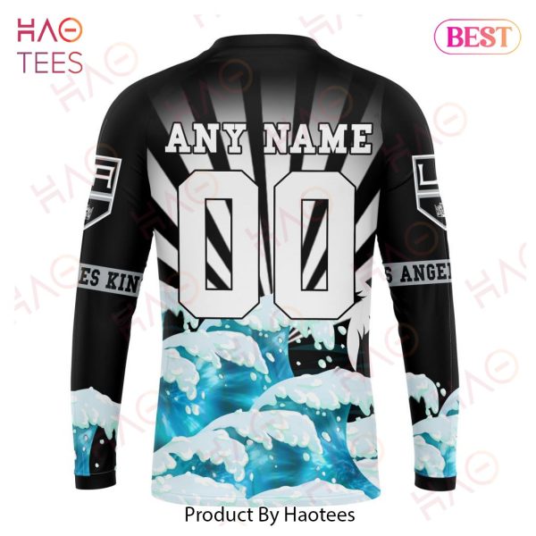 NHL Los Angeles Kings Specialized Kits For The Grateful Dead Hoodie