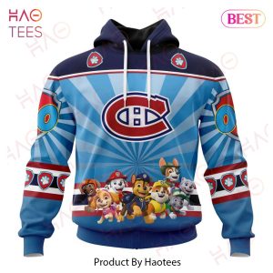 NHL Montreal Canadiens Special Paw Patrol Kits Hoodie