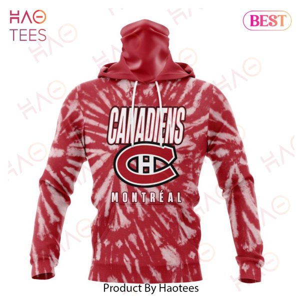 NHL Montreal Canadiens Special Retro Vintage Tie – Dye Hoodie