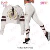 Versace Black Mix Logo Crop Hoodie vs Legging Limited Edition