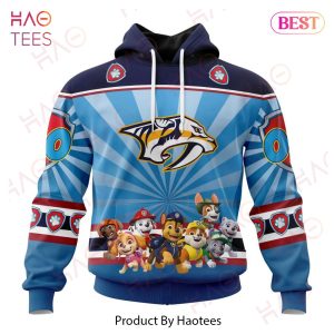 NHL Nashville Predators Special Paw Patrol Kits Hoodie