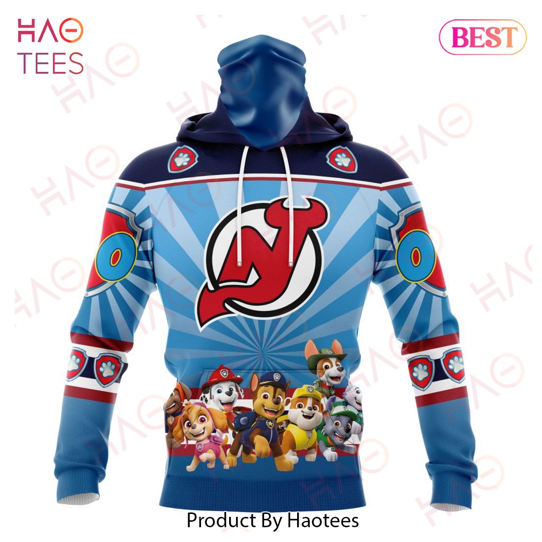 NHL New Jersey Devils Special Paw Patrol Kits Hoodie