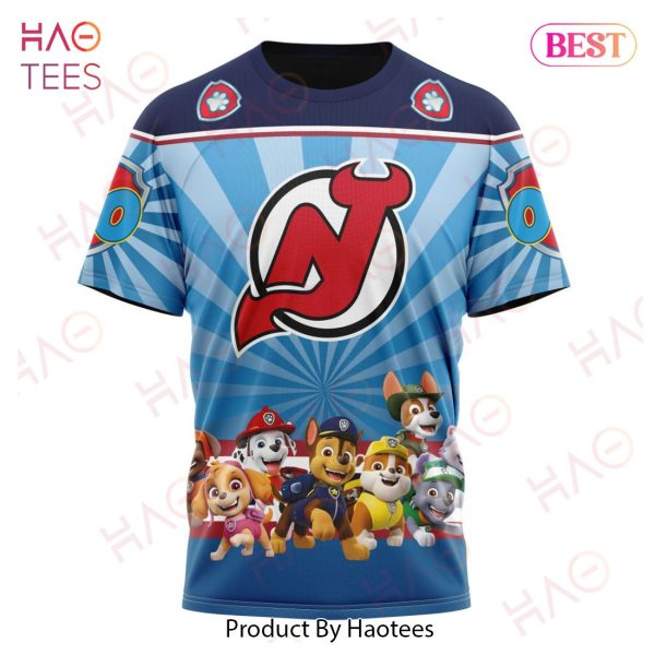 NHL New Jersey Devils Special Paw Patrol Kits Hoodie