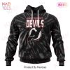 NHL New Jersey Devils Specialized Kits For The Grateful Dead Hoodie