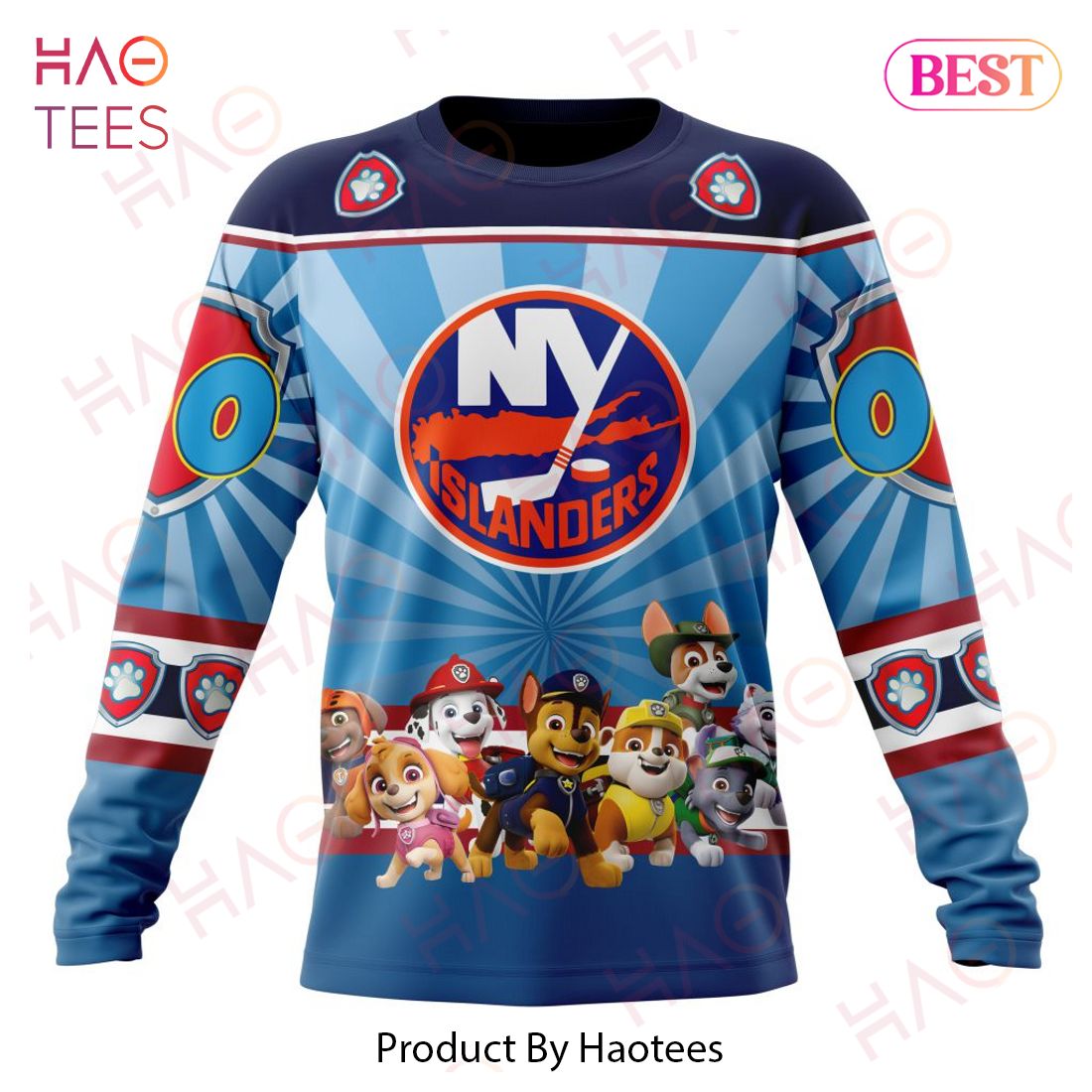 NHL New York Islanders Special Paw Patrol Kits Hoodie NHL New York Islanders Special Paw Patrol Kits Hoodie
