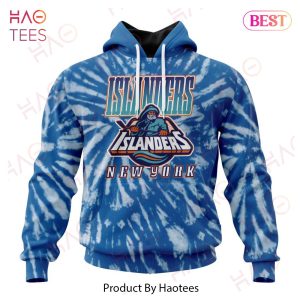 NHL New York Islanders Special Retro Vintage Tie – Dye Hoodie