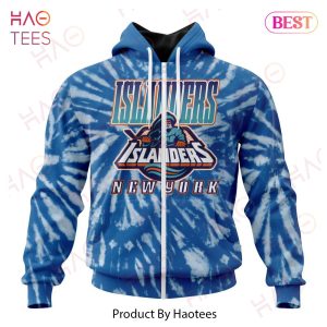 NHL New York Islanders Special Retro Vintage Tie – Dye Hoodie