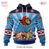 Clephan Clan Badge Rampant Lion Hoodie