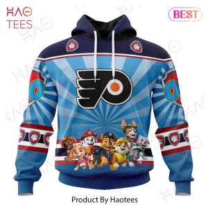 NHL Philadelphia Flyers Special Paw Patrol Kits Hoodie
