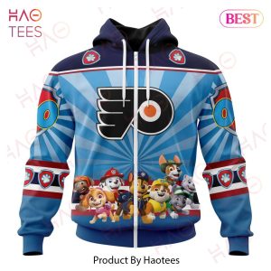 NHL Philadelphia Flyers Special Paw Patrol Kits Hoodie