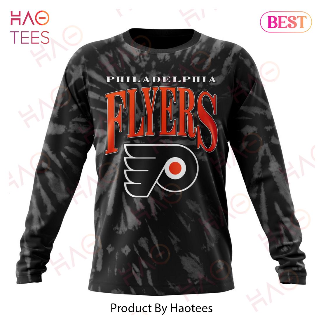 NHL Philadelphia Flyers Special Retro Vintage Tie - Dye Hoodie NHL Philadelphia Flyers Special Retro Vintage Tie - Dye Hoodie
