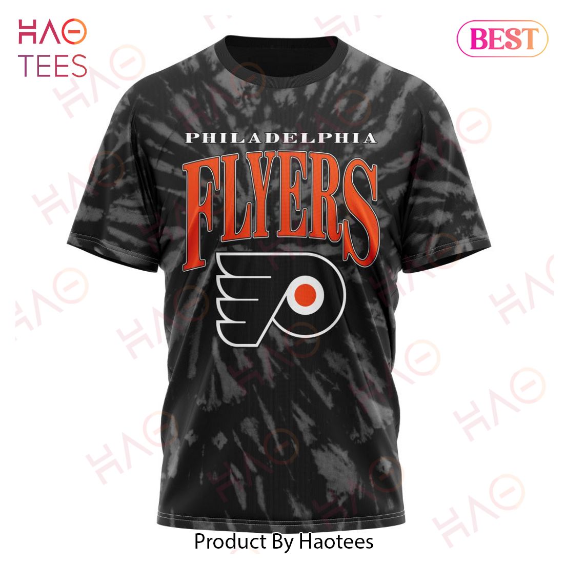 NHL Philadelphia Flyers Special Retro Vintage Tie - Dye Hoodie NHL Philadelphia Flyers Special Retro Vintage Tie - Dye Hoodie