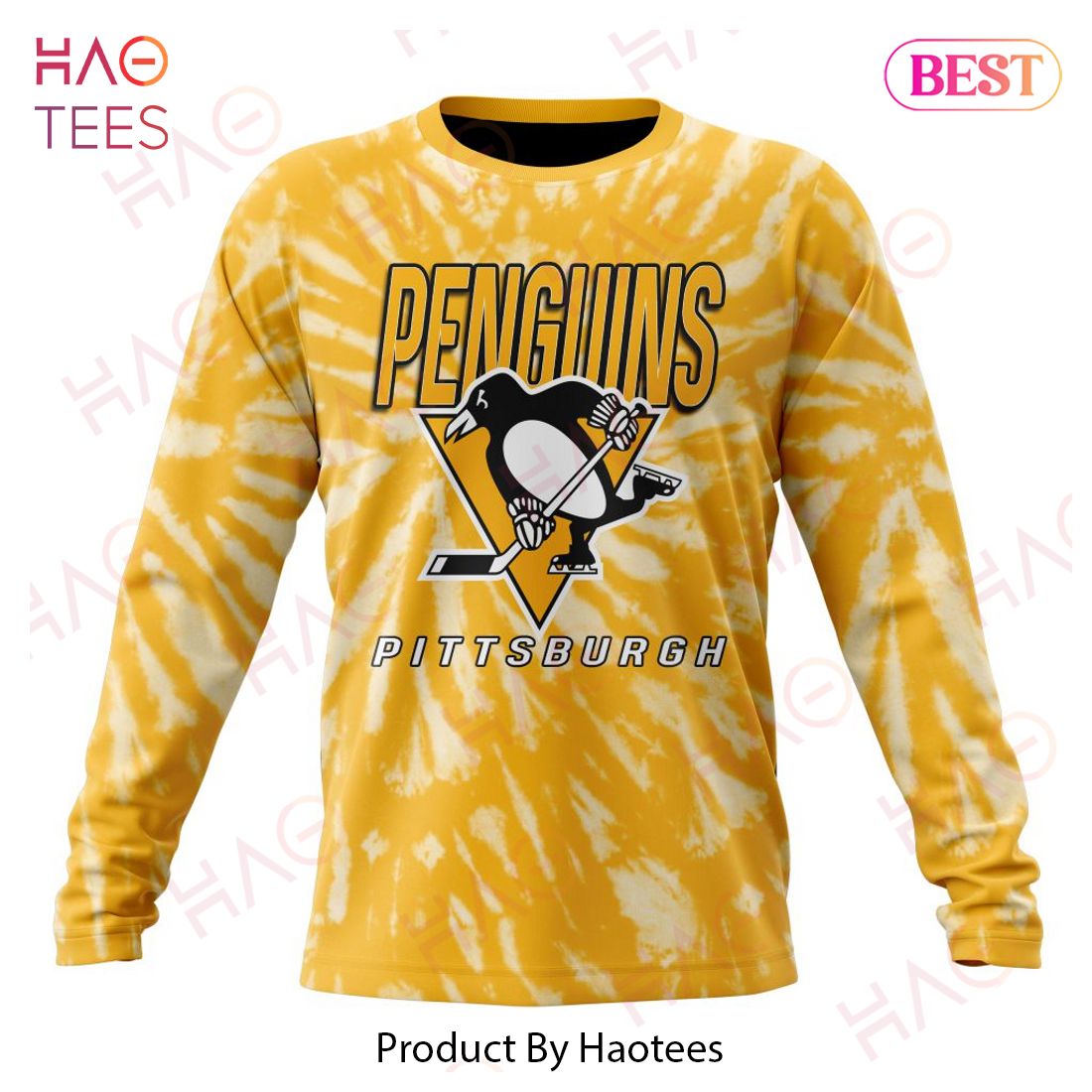 NHL Pittsburgh Penguins Special Retro Vintage Tie - Dye Hoodie NHL Pittsburgh Penguins Special Retro Vintage Tie - Dye Hoodie