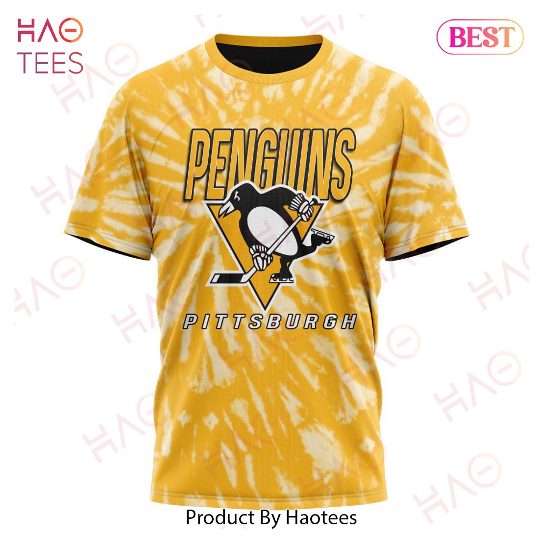 NHL Pittsburgh Penguins Special Retro Vintage Tie - Dye Hoodie NHL Pittsburgh Penguins Special Retro Vintage Tie - Dye Hoodie