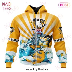 Grateful Dead Pittsburgh Penguins Lightning 3D Hockey Jersey