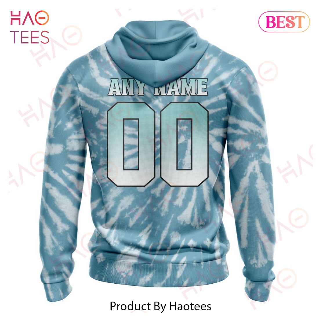 NHL Seattle Kraken Special Retro Vintage Tie - Dye Hoodie NHL Seattle Kraken Special Retro Vintage Tie - Dye Hoodie