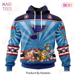 NHL St Louis Blues Special Paw Patrol Kits Hoodie
