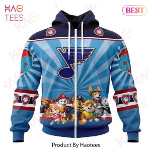 NHL St Louis Blues Special Paw Patrol Kits Hoodie