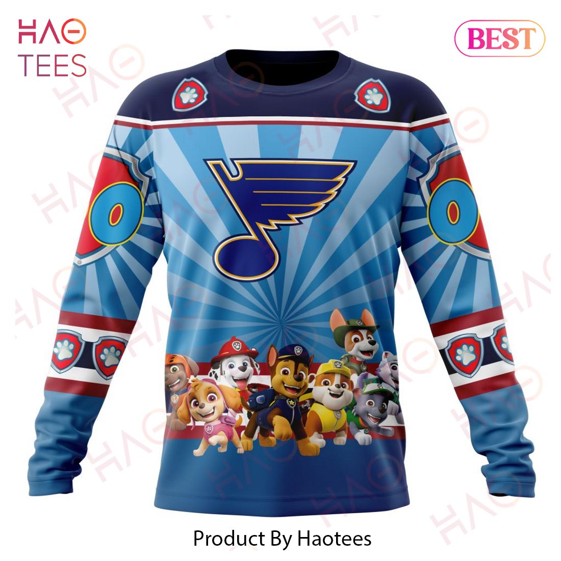 NHL St Louis Blues Special Paw Patrol Kits Hoodie NHL St Louis Blues Special Paw Patrol Kits Hoodie