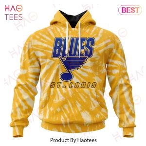 NHL St Louis Blues Special Retro Vintage Tie – Dye Hoodie