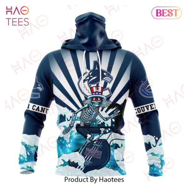 NHL Vancouver Canucks Specialized Kits For The Grateful Dead Hoodie