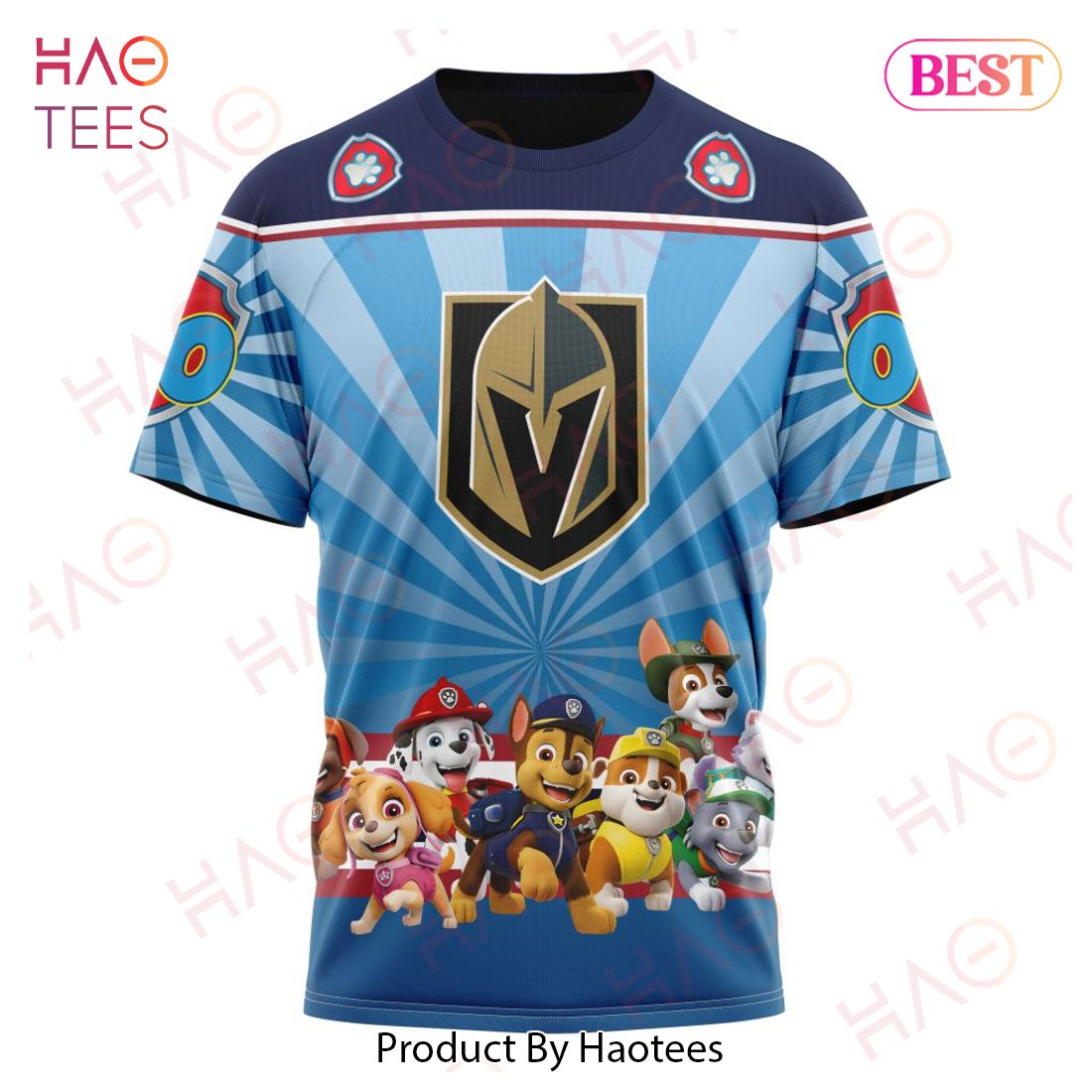 NHL Vegas Golden Knights Special Paw Patrol Kits Hoodie