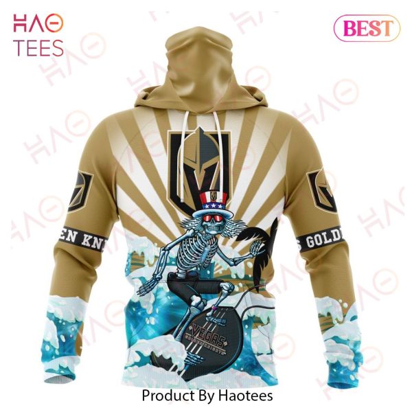 NHL Vegas Golden Knights Specialized Kits For The Grateful Dead Hoodie