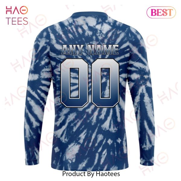 NHL Winnipeg Jets Special Retro Vintage Tie – Dye Hoodie