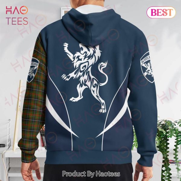 Brisbane Clan Badge Rampant Lion Hoodie